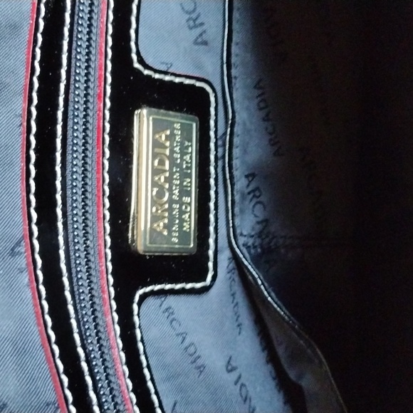 Arcadia Patent leather Satchel Sold SOLD SOLD - Picture 7 of 8